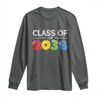 Class of 2038 Long Sleeve Shirt Grow With Me Kindergarten - Wonder Print Shop