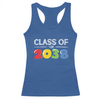 Class of 2038 Racerback Tank Top Grow With Me Kindergarten - Wonder Print Shop