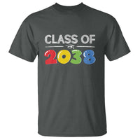 Class of 2038 T Shirt Grow With Me Kindergarten - Wonder Print Shop