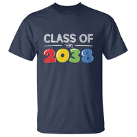 Class of 2038 T Shirt Grow With Me Kindergarten - Wonder Print Shop
