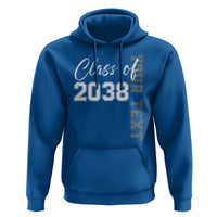 Personalized Class of 2038 Hoodie Custom Name Grow With Me Count Down Graduating - Wonder Print Shop