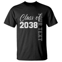 Personalized Class of 2038 T Shirt Custom Name Grow With Me Count Down Graduating - Wonder Print Shop