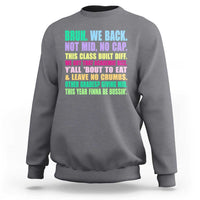 Funny Bruh We Back To School Sweatshirt Gen A Slang Happy First Day Of School - Wonder Print Shop
