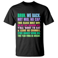 Funny Bruh We Back To School T Shirt Gen A Slang Happy First Day Of School - Wonder Print Shop