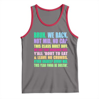 Funny Bruh We Back To School Tank Top Gen A Slang Happy First Day Of School - Wonder Print Shop
