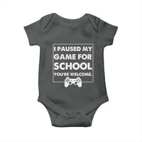 Funny Gamer Back to School Baby Onesie Funny Boys Video Gaming - Wonder Print Shop