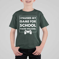 Funny Gamer Back to School T Shirt For Kid Funny Boys Video Gaming - Wonder Print Shop