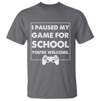 Funny Gamer Back to School T Shirt Funny Boys Video Gaming - Wonder Print Shop