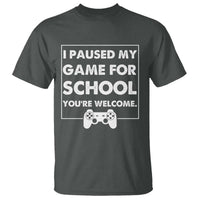 Funny Gamer Back to School T Shirt Funny Boys Video Gaming - Wonder Print Shop
