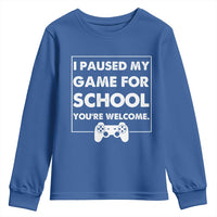 Funny Gamer Back to School Youth Sweatshirt Funny Boys Video Gaming - Wonder Print Shop