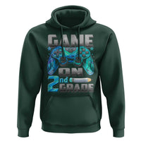 Back to School 2nd Grade Gamer Hoodie Boys Kids Back To School First Day - Wonder Print Shop
