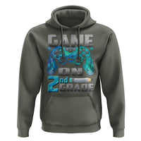 Back to School 2nd Grade Gamer Hoodie Boys Kids Back To School First Day - Wonder Print Shop