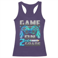 Back to School 2nd Grade Gamer Racerback Tank Top Boys Kids Back To School First Day - Wonder Print Shop