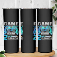 Back to School 2nd Grade Gamer Skinny Tumbler Boys Kids Back To School First Day - Wonder Print Shop