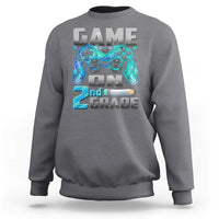 Back to School 2nd Grade Gamer Sweatshirt Boys Kids Back To School First Day - Wonder Print Shop