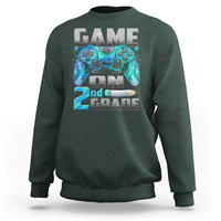Back to School 2nd Grade Gamer Sweatshirt Boys Kids Back To School First Day - Wonder Print Shop