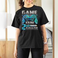 Back to School 2nd Grade Gamer T Shirt For Women Boys Kids Back To School First Day - Wonder Print Shop