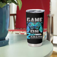 Back to School 2nd Grade Gamer Tumbler Cup Boys Kids Back To School First Day - Wonder Print Shop
