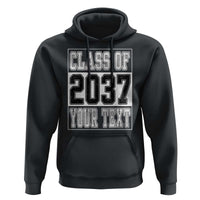 Personalized Class of 2037 Hoodie Custom Name Grow With Me To Graduation - Wonder Print Shop