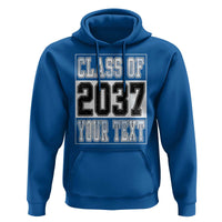 Personalized Class of 2037 Hoodie Custom Name Grow With Me To Graduation - Wonder Print Shop