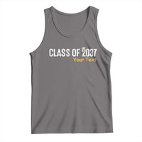 Personalized Class of 2037 Tank Top Custom Name Grow With Me Graduation - Wonder Print Shop
