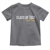 Personalized Class of 2037 Toddler T Shirt Custom Name Grow With Me Graduation - Wonder Print Shop