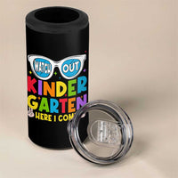Back to School Kinder 4 in 1 Can Cooler Tumbler Funny Kindergarten Teacher Team - Wonder Print Shop