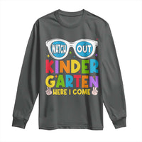 Back to School Kinder Long Sleeve Shirt Funny Kindergarten Teacher Team - Wonder Print Shop