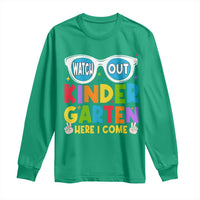 Back to School Kinder Long Sleeve Shirt Funny Kindergarten Teacher Team - Wonder Print Shop