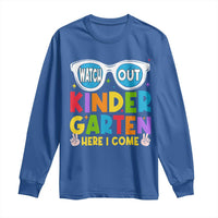 Back to School Kinder Long Sleeve Shirt Funny Kindergarten Teacher Team - Wonder Print Shop