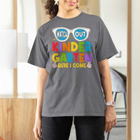 Back to School Kinder T Shirt For Women Funny Kindergarten Teacher Team - Wonder Print Shop