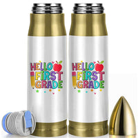 Hello First Grade Teacher Bullet Tumbler Back To School 1st Grade Team - Wonder Print Shop