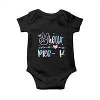 Hello Pre-k Baby Onesie Back To School Cute Tie Dye - Wonder Print Shop