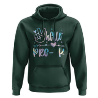 Hello Pre-k Hoodie Back To School Cute Tie Dye - Wonder Print Shop