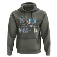 Hello Pre-k Hoodie Back To School Cute Tie Dye - Wonder Print Shop