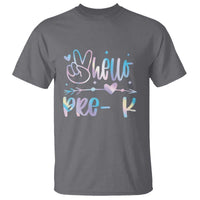 Hello Pre-k T Shirt Back To School Cute Tie Dye - Wonder Print Shop