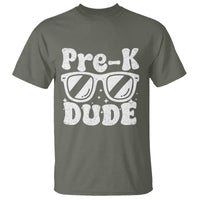 Pre-k Dude T Shirt Funny Back to School First Day of Preschool - Wonder Print Shop