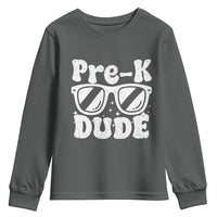Pre-k Dude Youth Sweatshirt Funny Back to School First Day of Preschool - Wonder Print Shop