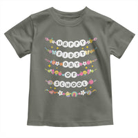 Happy First Day Of School Toddler T Shirt Teacher Kids Back To School Bracelets - Wonder Print Shop