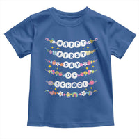 Happy First Day Of School Toddler T Shirt Teacher Kids Back To School Bracelets - Wonder Print Shop