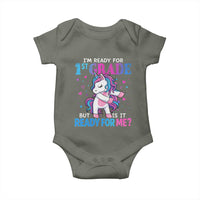 Funny Back To School 1st Grade Baby Onesie First Grade Unicorn Girls - Wonder Print Shop