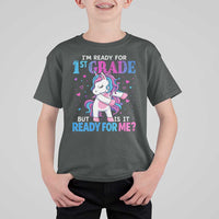 Funny Back To School 1st Grade T Shirt For Kid First Grade Unicorn Girls - Wonder Print Shop