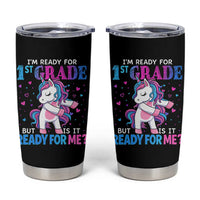 Funny Back To School 1st Grade Tumbler Cup First Grade Unicorn Girls - Wonder Print Shop
