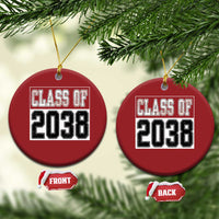 Class of 2038 Christmas Ornament Grow With Me To Graduation - Wonder Print Shop