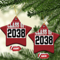 Class of 2038 Christmas Ornament Grow With Me To Graduation - Wonder Print Shop