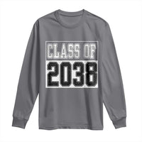Class of 2038 Long Sleeve Shirt Grow With Me To Graduation - Wonder Print Shop