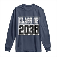 Class of 2038 Long Sleeve Shirt Grow With Me To Graduation - Wonder Print Shop