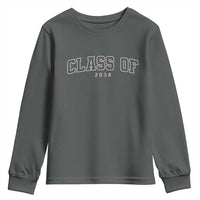 Class of 2038 Youth Sweatshirt First Day of School Grow With Me Graduation Gift - Wonder Print Shop