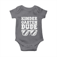 Kindergarten Dude Baby Onesie Funny Back to School First Day Of Kinder Graduation - Wonder Print Shop