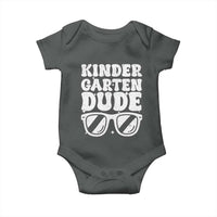 Kindergarten Dude Baby Onesie Funny Back to School First Day Of Kinder Graduation - Wonder Print Shop